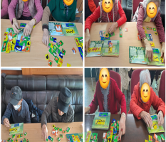 가림노인주간보호센터 2월 3주 프로그램 활동 사진